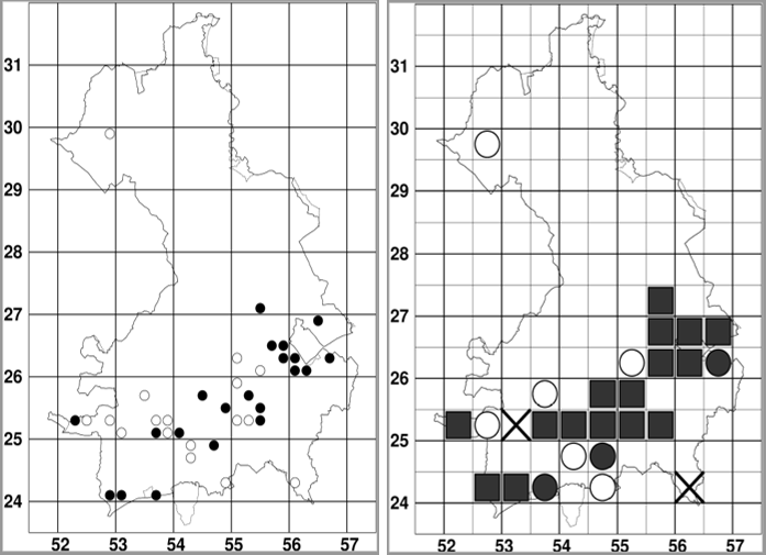 Cambs maps of Ctenidium molluscum at two scales