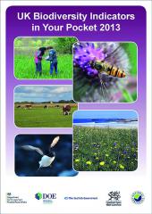 Cover of UK Biodiversity Indicators in Your Pocket
